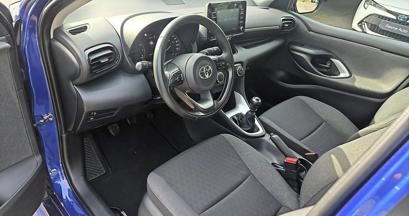 Toyota Yaris cena 66900 przebieg: 59265, rok produkcji 2020 z Kąty Wrocławskie małe 352